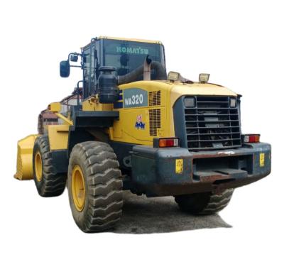 China Used Good Quality Original Paint Japan Brand EPA Engine WA320 Hydraulic Wheel Loader Komatsu WA320-5 for sale 1.2MÂ³ for sale