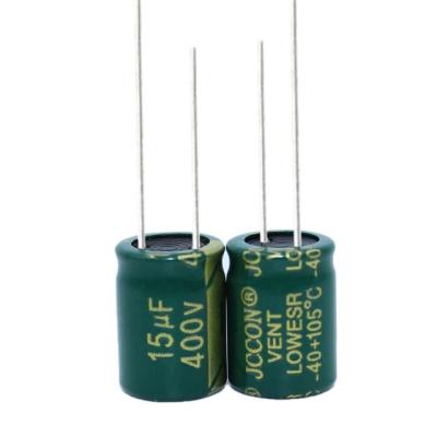 China 15uf 400v Automotive 10x13 10x17 High Voltage Variable Super Capacitors for sale