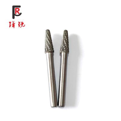 China Long Lifespan L-0616 Competitive Price Tungsten Carbide Grinding Head  for Metal Wood EngravingQuality Control Tungsten Carbide Rotary File for sale