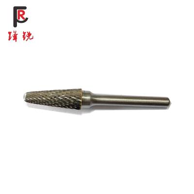 China Long Lifespan Type L-1025 Ball Nose Cone High Quality Cemented Carbide Rotary Files Long Lifespan Tungsten Carbide Burrs for Grinding for sale