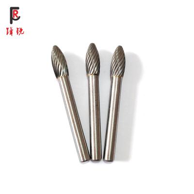 China Deburring Type H0618mm Power Tools Cemented Carbide Grinding  Tips Factory Direct Size Tungsten Carbide Burrs H for sale