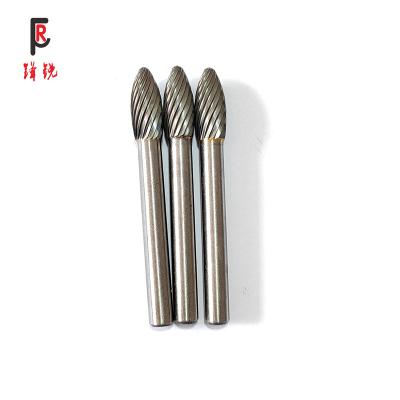 China Deburring Type H0820mm Sharp Carbide Rotary File Shank Diameter 6mm Cemented Carbide Grinding Tips Burrs for sale