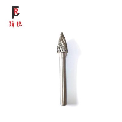 China Sharp High Standard Carbide Burr Tool SG0618 Single/Double Cut Carbide Rotary Files Rotary Burrs Grinding Tools for sale