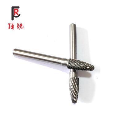 China Engraving Type F0618 Rotary Files Precision Solid Tungsten Carbide Porting tools Rotary Burrs for Cnc Machine for sale