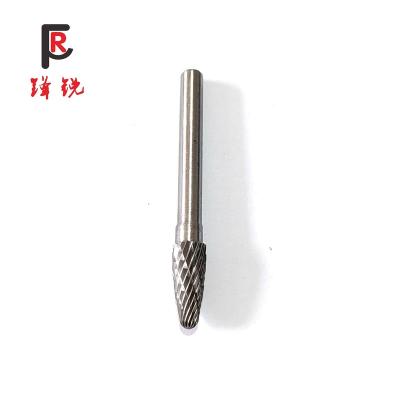 China Long Lifespan F1225 Power Tools Manufacturers Solid Tungsten Carbide Burr Cutter For Carbide rotary burr file for sale