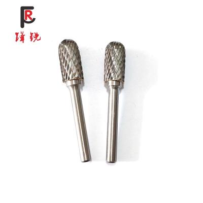 China High Hardness Carbide Rotary File C1425 Carbide Burrs 6.0mm for Die grinder Tungsten Carbide Grinding Head for sale