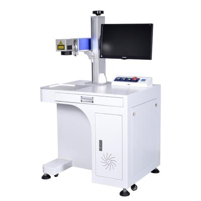 China Laser Marking Portable 20w Laser Fiber Marking Machine for sale