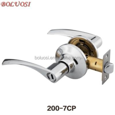 China Modern Single Entry Door Lever Handle Lock In Zinc Material 200-7 for sale