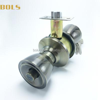 China Dorm Door Knob Lock Set Cylindrical for sale