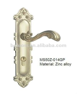 China Euro Type Zinc Alloy Furniture Lock MS50Z-014GP MS50Z-014GP for sale