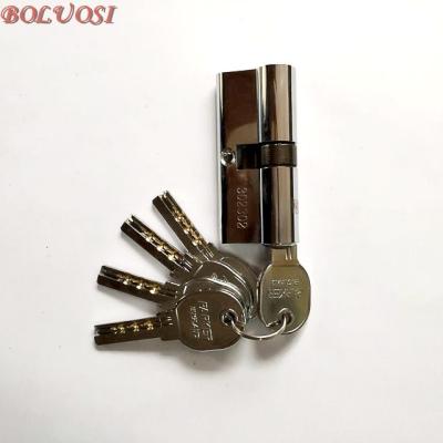 China Door Lock Accessories Chrome Plated Double Sides Open Door Cylinder Types For Lock for sale