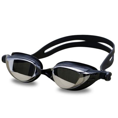 China Impact-Resistance Swimming Goggles Adult Women Men Anti-Fog Black for sale