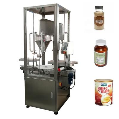 China Chemical Rotary Powder Filling Machines For Bottles And Jars for sale