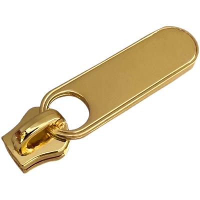 China High quality custom zinc alloy decorative nylon zipper designer accessories hardware factory nylon slider wholesale fancy zinc alloy for sale