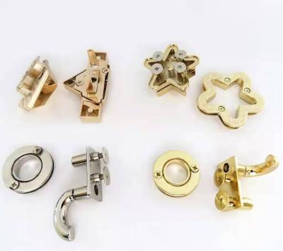 China Zinc Alloy Customize All Kinds Of Bag Accessories Bag Lock Handbag Lock Hardware for sale