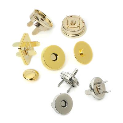 China Magnetic Metal Purse Parts Button Clothing Accessories for sale