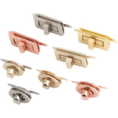 China Zinc Alloy Customize All Kinds Of Bag Accessories Bag Lock Handbag Lock Hardware for sale