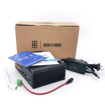 China Data Collection Low Cost 4 Way Artificial Edge Computing 2300 AI Computer Intelligent Box for sale