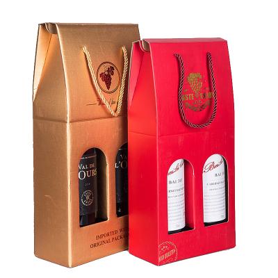 China Recyclable Custom Box Supplier Corrugated Luxury Gift Wine Box for sale