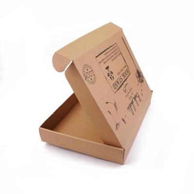 China Recyclable Customize Printing Logo Paper Packaging Shipping Mailer Box for sale