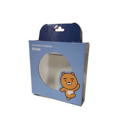 China Recyclable Kakao Friends Toy Packaging Box New Arrival For Store Simple Stylish Folding Box for sale