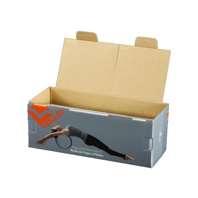 China Recyclable custom packaging box hellofresh box corrugated paper box for massage balls eco-friendly packaging for sale