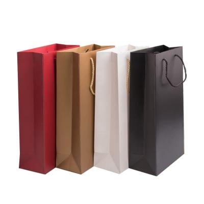 China Customized Luxury Fancy Biodegradable Paper Packaging Bag Paper Gift Bag for sale