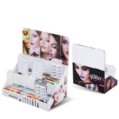 China Manufacturer Custom Color Printed Recyclable Cosmetic Board Product Packaging Paper Display Box for sale