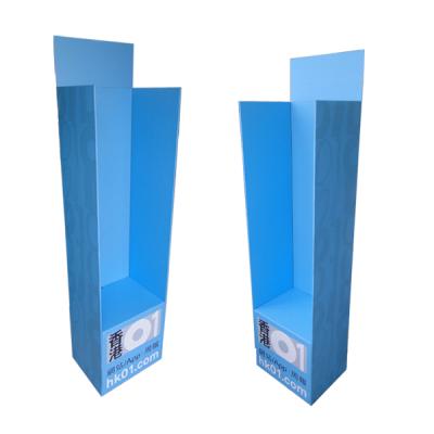 China Recyclable Point Of Sale Counters Custom Retail Paper Cardboard Display Boxes for sale