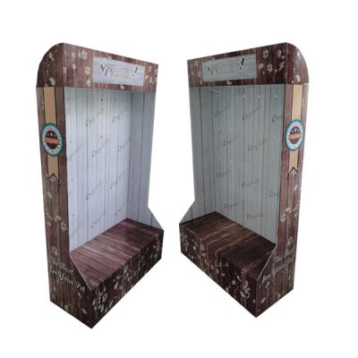 China Logo Printed Premium Box Decorative Custom Recyclable Stands Up Display Box for sale