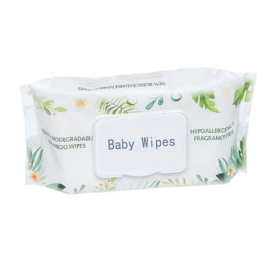 China Aqua Water Soft And Gentle Biodegradable Disposable Baby Wipes for sale