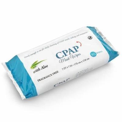 China Soft And Soft Factory Price Sleep Supplies CPAP Patient Mask Wipes (Lite Citrus) for sale