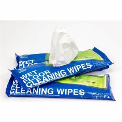 China Kills 99.9% Medium Embossed Hole Floor Wipes Disposable Non Woven Cleaning Cloth Dry Floor Cloth , Wet Floor Wipes for sale