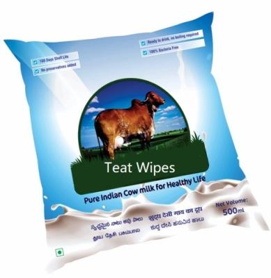 China Factory Price Cow Teat Milk Wipes Washloths Soft And Soft Roll Wipes for sale