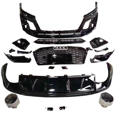 China Suitable For 18-19 Audi Q5L Body Kit PP Material Front Bumper Rear Lip Q5 for sale