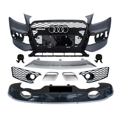 China Suitable for 13-17 Audi q5 body kit rsq5 pp material Q5 front and rear bumpers for sale