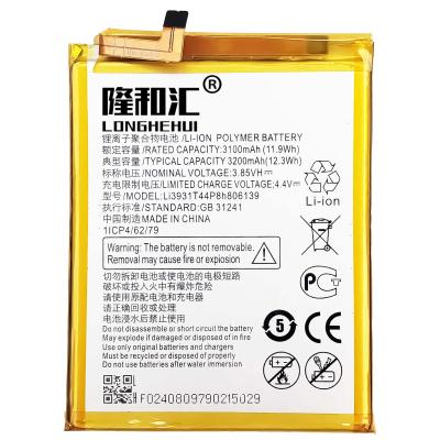 China Cellphone OEM Li3931T44P8h806139 V10-vita Mobile Phone Battery For ZTE Blade V9 Vita for sale