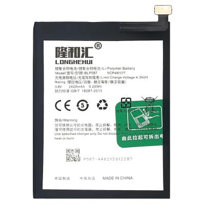 China OEM BLP587 R8207 R8206 R8205 R8200 mobile phone cell phone battery for oppo R1C for sale