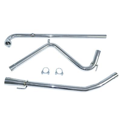 China SUS304 High Performance SUS304 Stainless Steel OTP Stainless Steel Renaul* 5 GT 5GT Exhaust Catback Without Muffler for sale