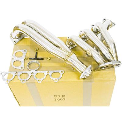 China SUS304 Stainless Steel OTP 4-2-1 SS304 Exhaust Header For Del Sol Sohc HD CVC/Crx/D-Series for sale