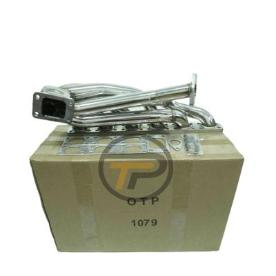 China SUS304 Stainless Steel OTP 92-98 BM* E36 325i 328i GT35 PerformanceTop T3 T04E High Mount Manifold for sale