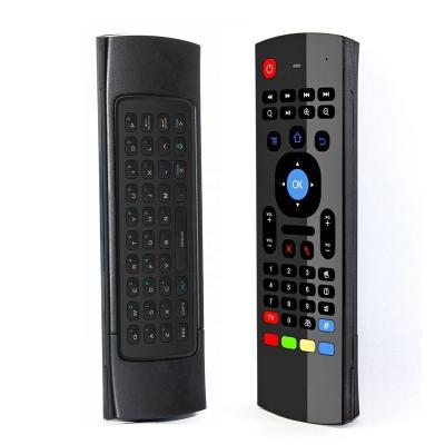 China TV Box MX3 No Keyboard 2.4G Smart Air Backlit Mini Backlit Mouse T3 Remote Control For Mini KM9 A95X H96 MAX Android TV Box X96 for sale