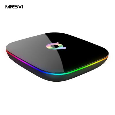 China Newest HD TV High Speed ​​Support 4K Q plus Allwinner H6 6K HD 2.4G wifi 2.4G Digital TV Box Smart TV Box 4GB RAM 64GB ROM Android 9.0 for sale