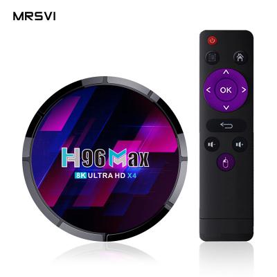 China 2021 New Smart TVBOX H96 max X4 Amlogic S905X4 2GB 4GB RAM 32GB 64GB ROM Netflix Youtube Android Set Top Box 10.0 OEM for sale