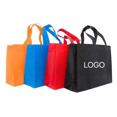 China Handled Non Woven Reusable Shopping Bag /Cute Shopping Bag Small Reusable Nonwoven Shoe Bag for sale