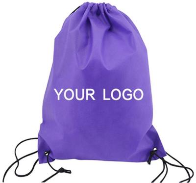 China Customized Promotional Dustproof Nonwoven Drawstring Handled Shopping Bags Hot Sale Large for sale