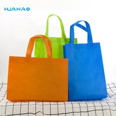 China Eco Handled Promotional Reusable Reusable Shopping Bag Non Woven Fabric Custom Shopping Bag for sale