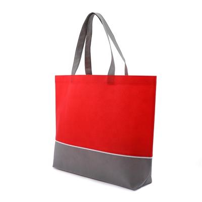 China Custom printable non woven reusable packaging handled eco grocery bag packaging shopping bag wholesale for sale