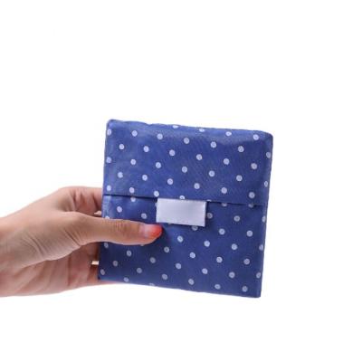 China Large Handled Women Fashion Waterproof Customized Recycled Polyester Foldable Bag for sale