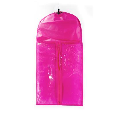 China Garment Dust Cover Bag Suit Bags Viable Garment Bags With Printed Quality Zipper Customized Reusable Garment Bags for sale